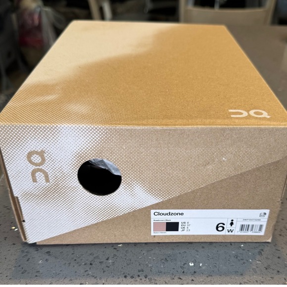 ON Cloudzone Women Rosebrown Black Running Shoes Sneakers Size 6 US 37 EU - Picture 10 of 13